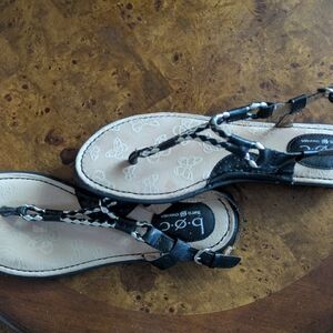 B.O.C. Black Sandals for Women